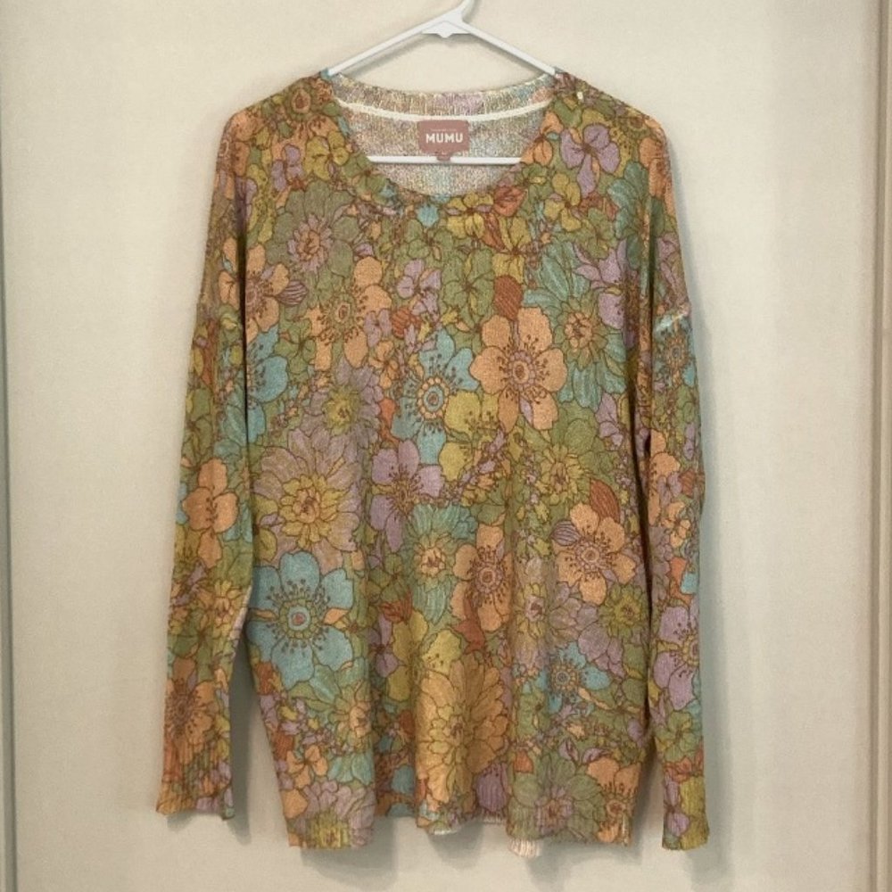 Show Me Your MuMu Floral Sweatshirt - Multicolor